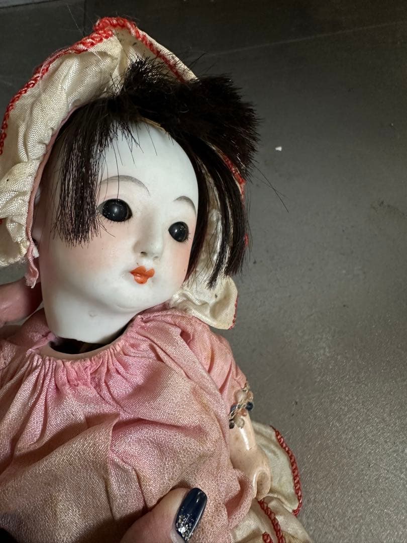 かわいすぎるサクラビスク 陶器製 ピンクドレス