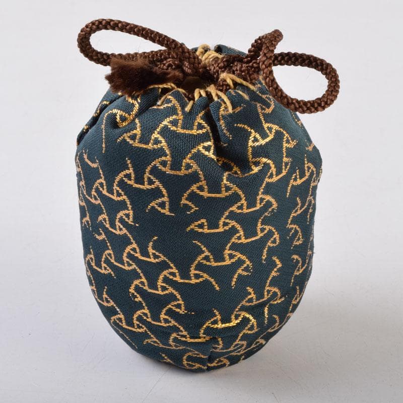 茶道具 古瀬戸 祖母懐茶入 銘清香 仕覆付 松尾流不染斎