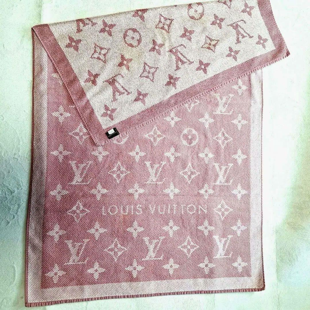 LOUIS VUITTON モノグラム ピンク ブランケット ビーチタオル
