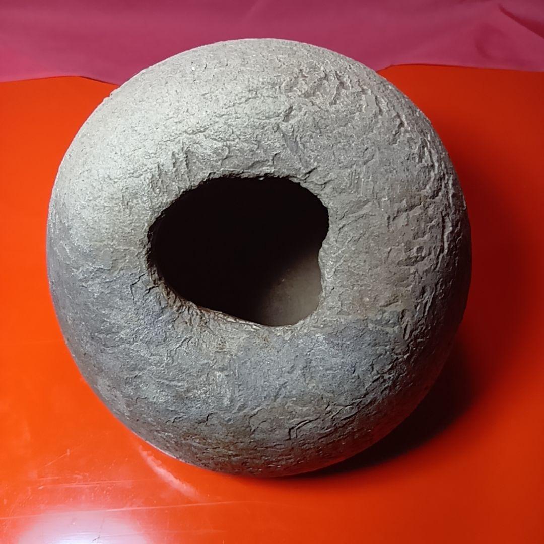 骨董品 安東利喜 花入 花器 花生 花瓶 備前壺 備前焼 希少