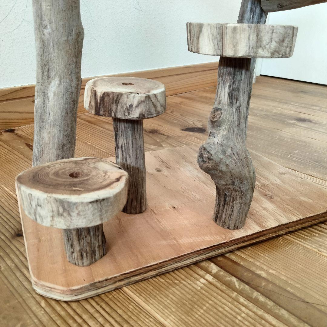 バードアスレチックジム大型 ㊶ 天然木 自然木 流木 インコ おもちゃ