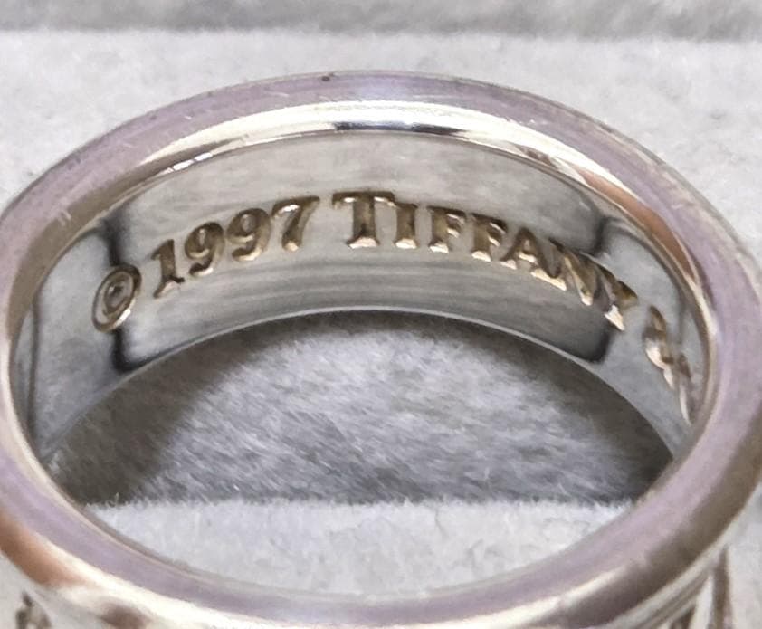 ティファニー　1837　SILVER925　シルバーリング　9号　42990