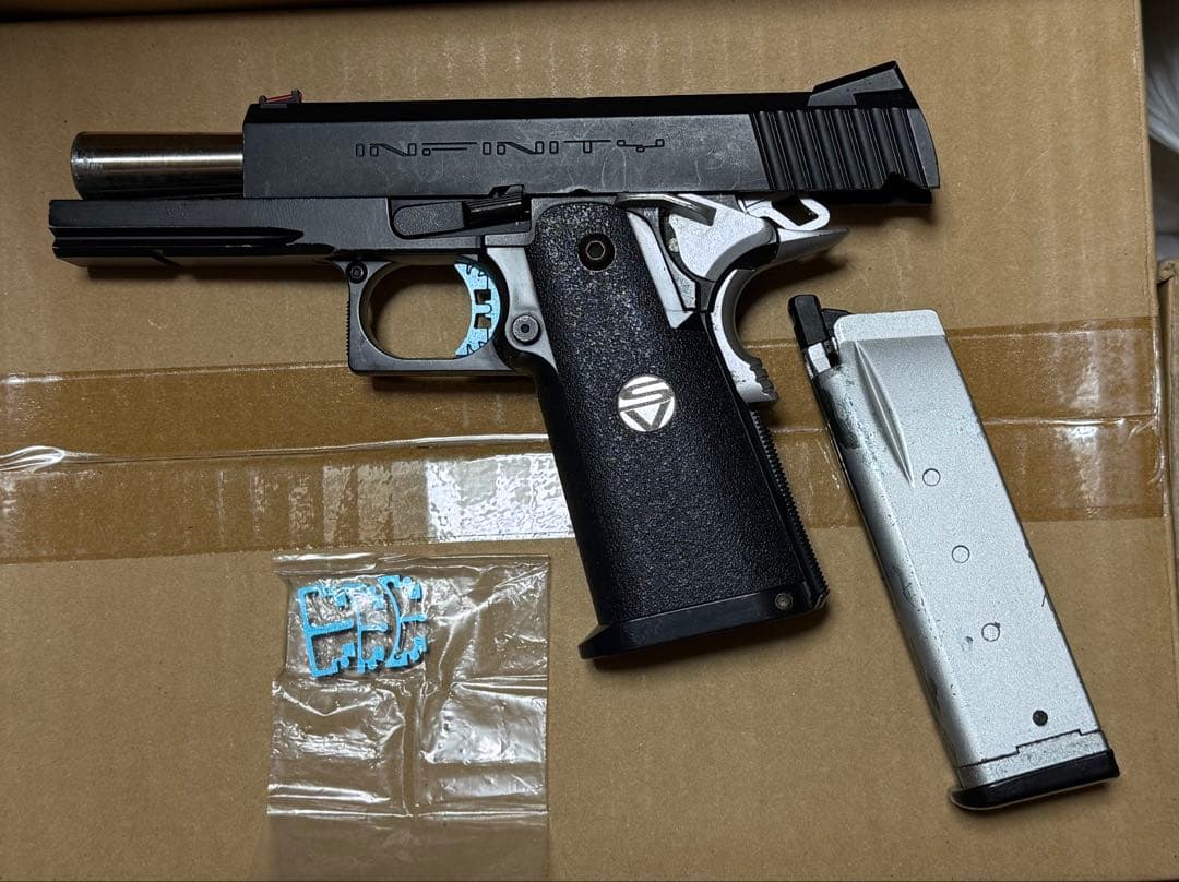 訳有 樹脂製 エアガン アクリル製集光サイト マルイ & WA 製 ハイキャパ