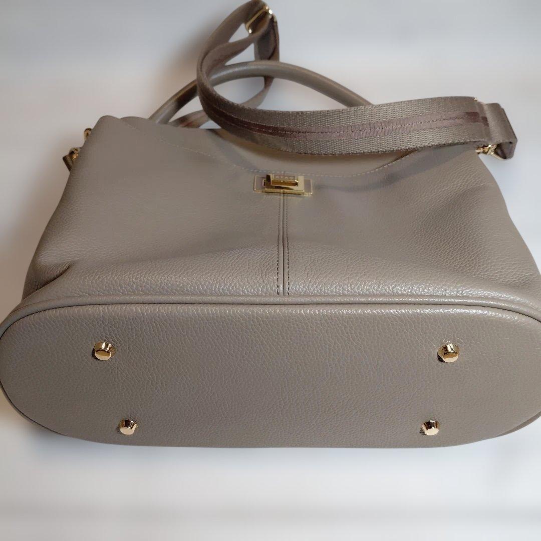 週末セール　美品　ATAO アタオ ウィークエンド 2way ショルダー トープ