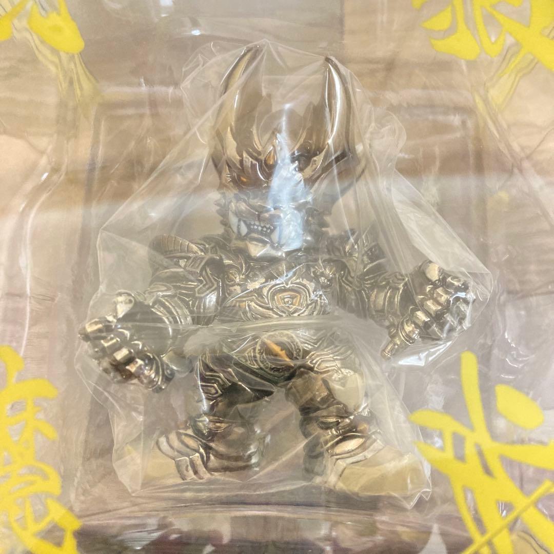 牙狼デフォルメ魔戒コレクション 黄金騎士ガロ 銀牙騎士ゼロ メッキver
