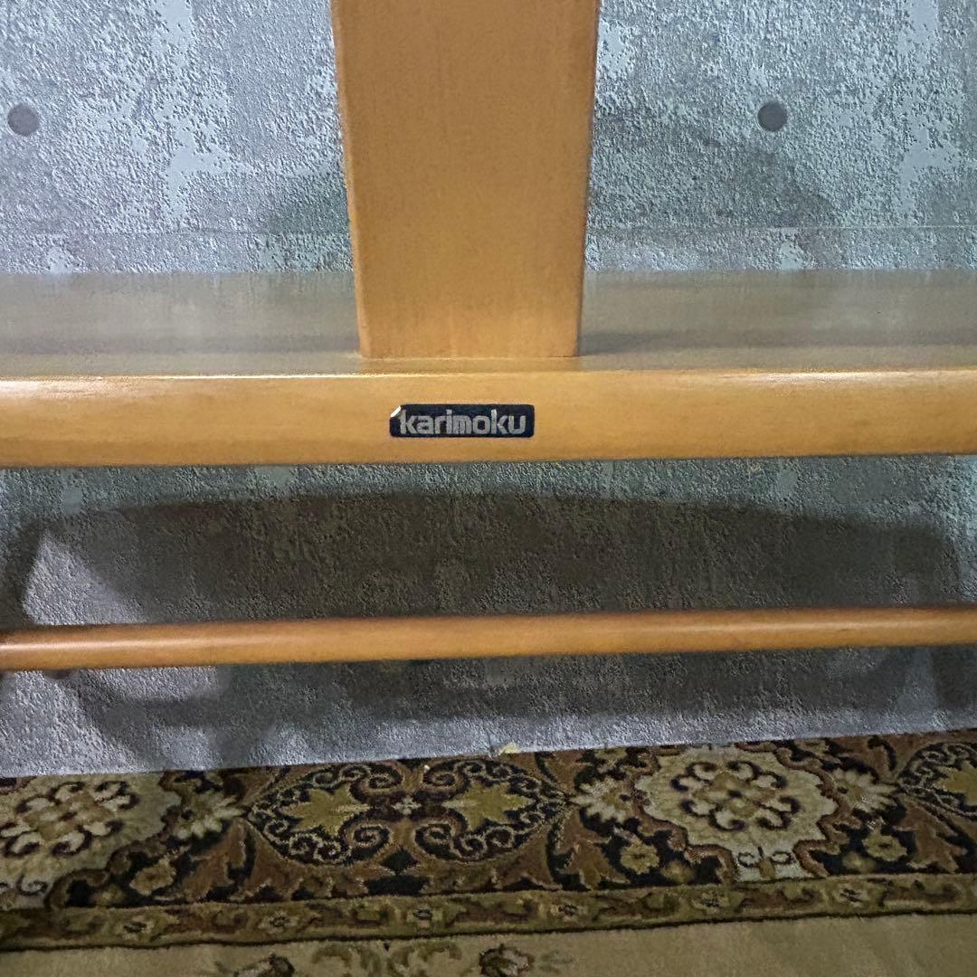 ꧁カリモク家具 karimoku꧂ダイニングテーブル＆ベンチ&チェア2脚セット