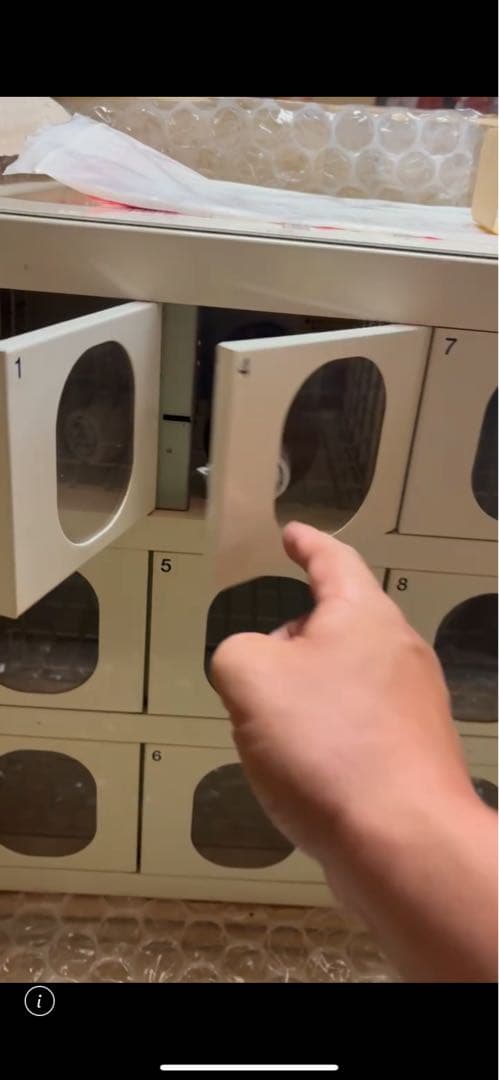 コンビニボックス 自動販売機形式 9つ収納 写真追加