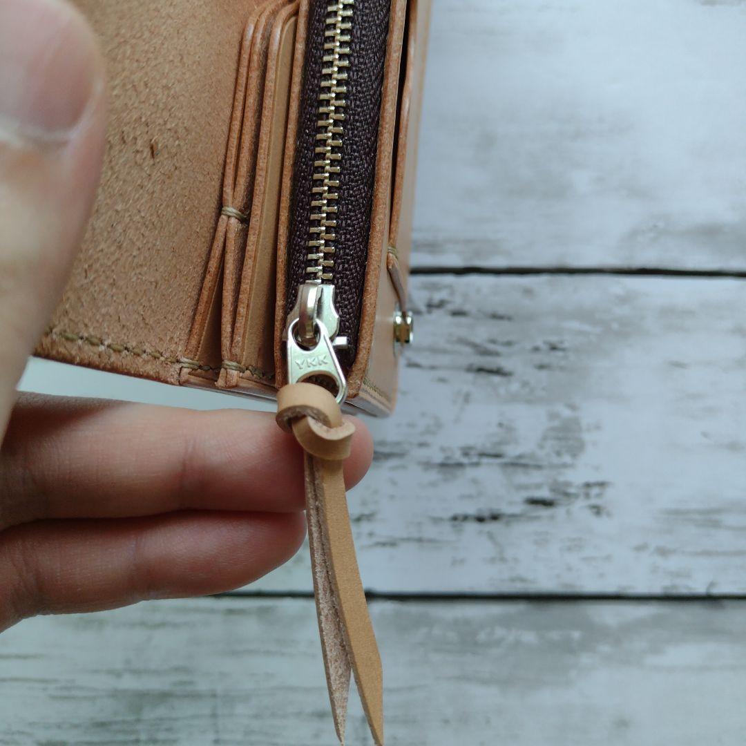 3層　ミドルトラッカー　ウォレット　財布　本革