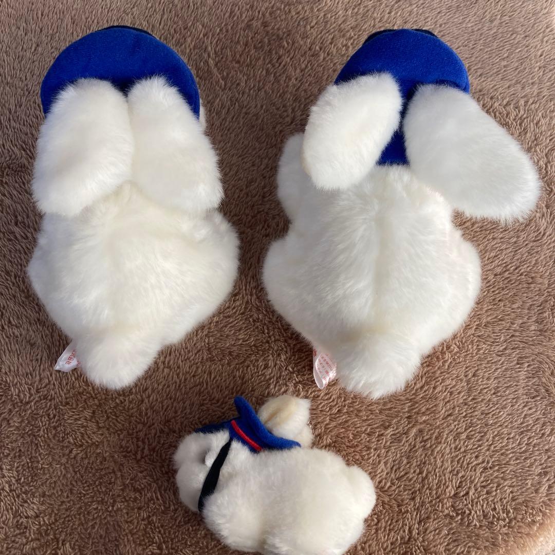 山形鉄道 もっちぃ ウサギのぬいぐるみ 3体セット 駅長 - メルカリ