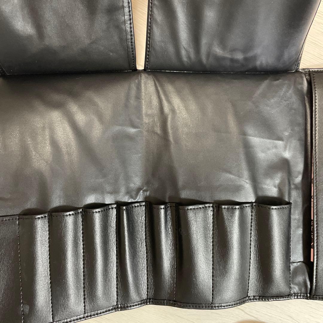 メイクブラシセット レザーケース付き