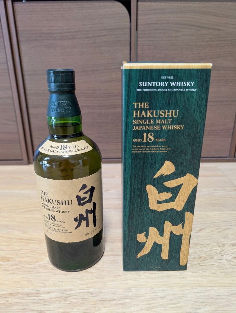 白州 18年 シングルモルトウイスキー 700ml 楽天市場】白州 18年 シングルモルト ウイスキー 700ml 43% モルト 父