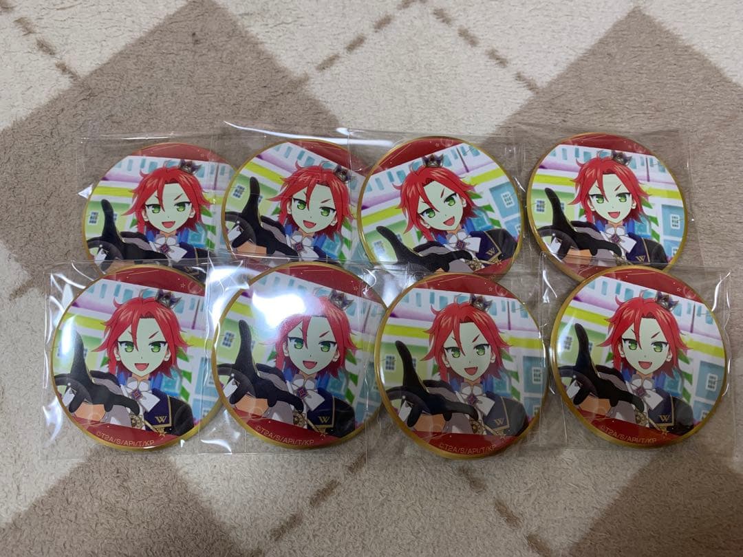 KING OF PRISM キンツア キンプリ 缶バッジ 三鷹アサヒ 8個