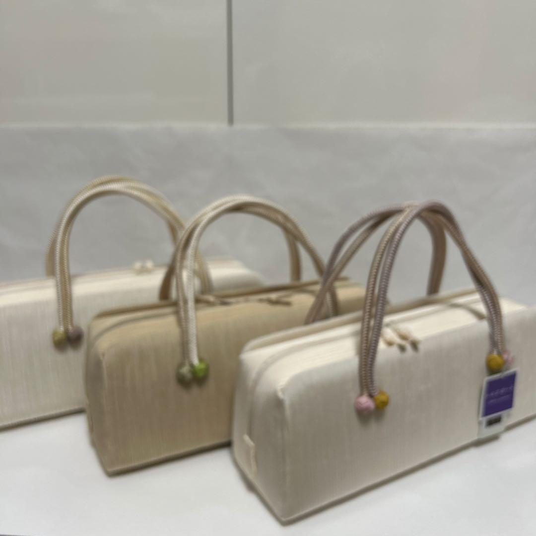 着物ようバック　小田巻き横長　和装バック　あおりバック利休バック　衿秀　和想庵