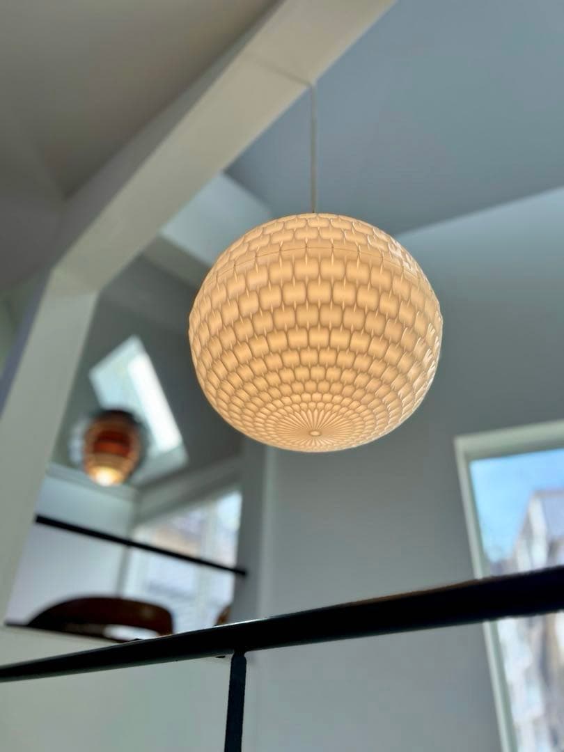 仏70年代Aloys F. for Erco ヴィンテージ・ペンダントランプ