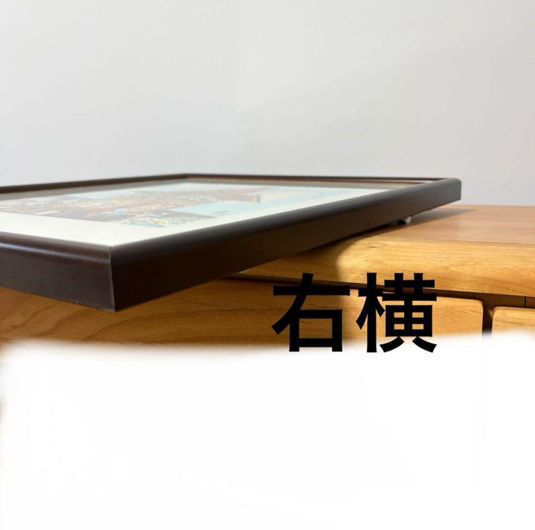 徳力富吉郎作　木版画　祇園祭　七月十七日　額付　ピン付き