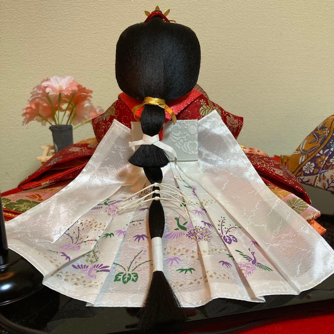 久月　三五雛人形　親王飾りケース入り