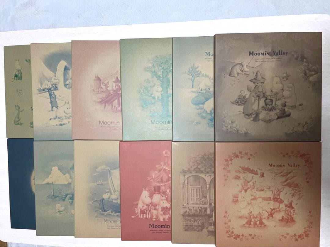 ムーミン MOOMIN フォトアルバム12ヶ月分 ムーミンの可愛いアルバム 12