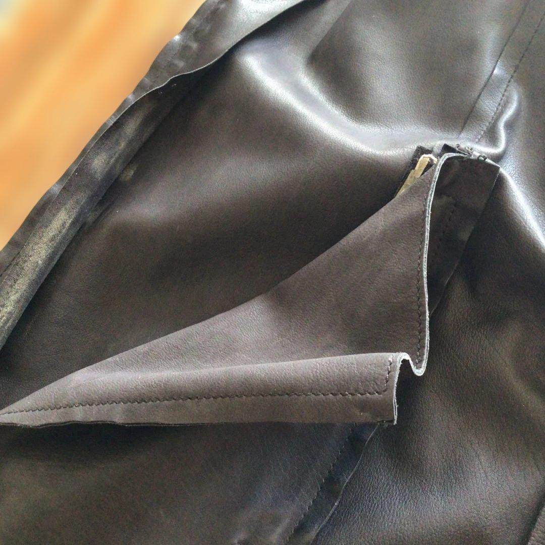 グッチGUCCI スウェード シングルライダース サイズ48 - メルカリ