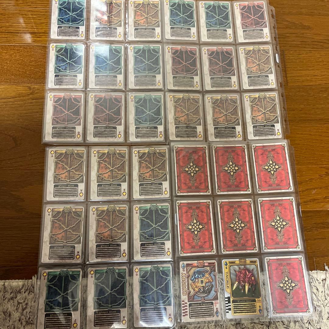 仮面ライダーブレイド ラウズカード　ファイル& カード大量セット