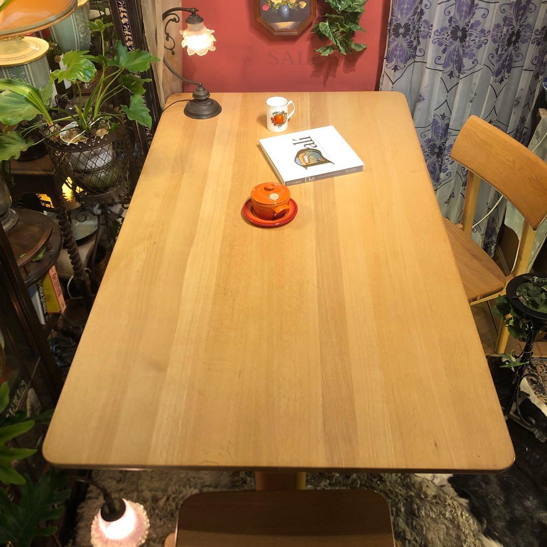 kuma 極美品飛騨高山　ibata 井端　オーク無垢　ダイニングテーブル