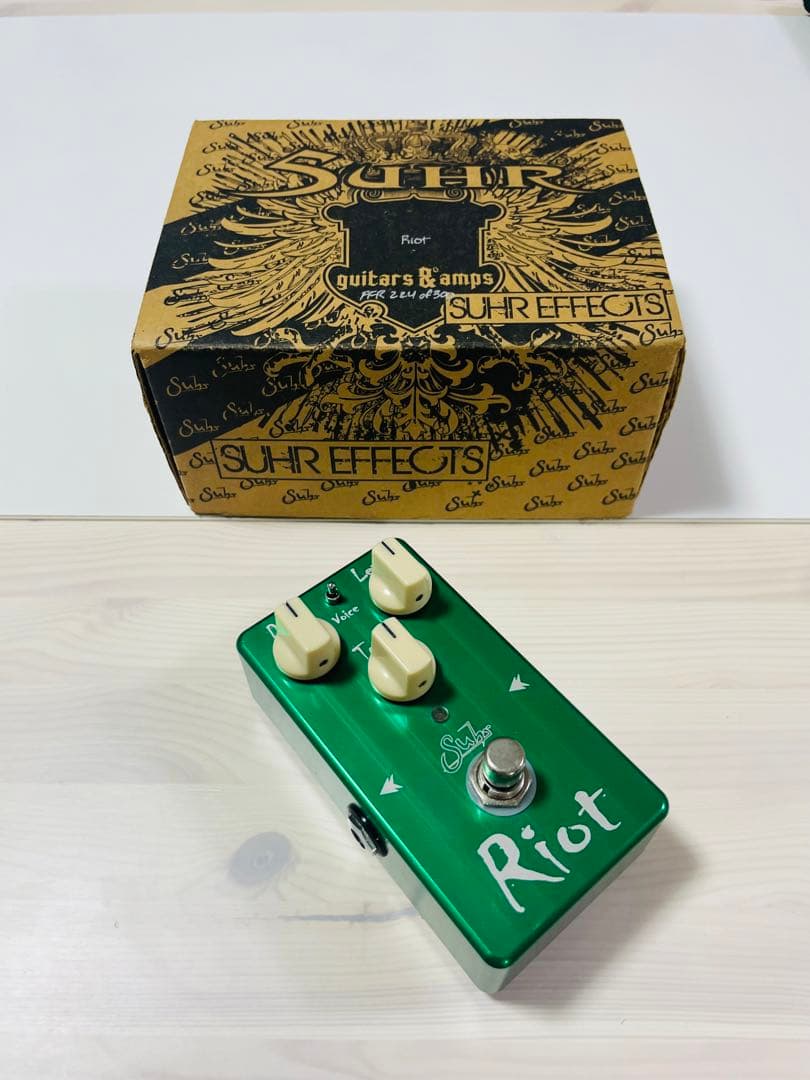 期間限定値下げ激レア品 Suhr Riot Green ver エフェクター - メルカリ