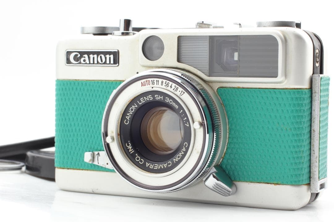美品】Canon Demi EE17 2024 ハーフフレームカメラ 露出計OK 美品