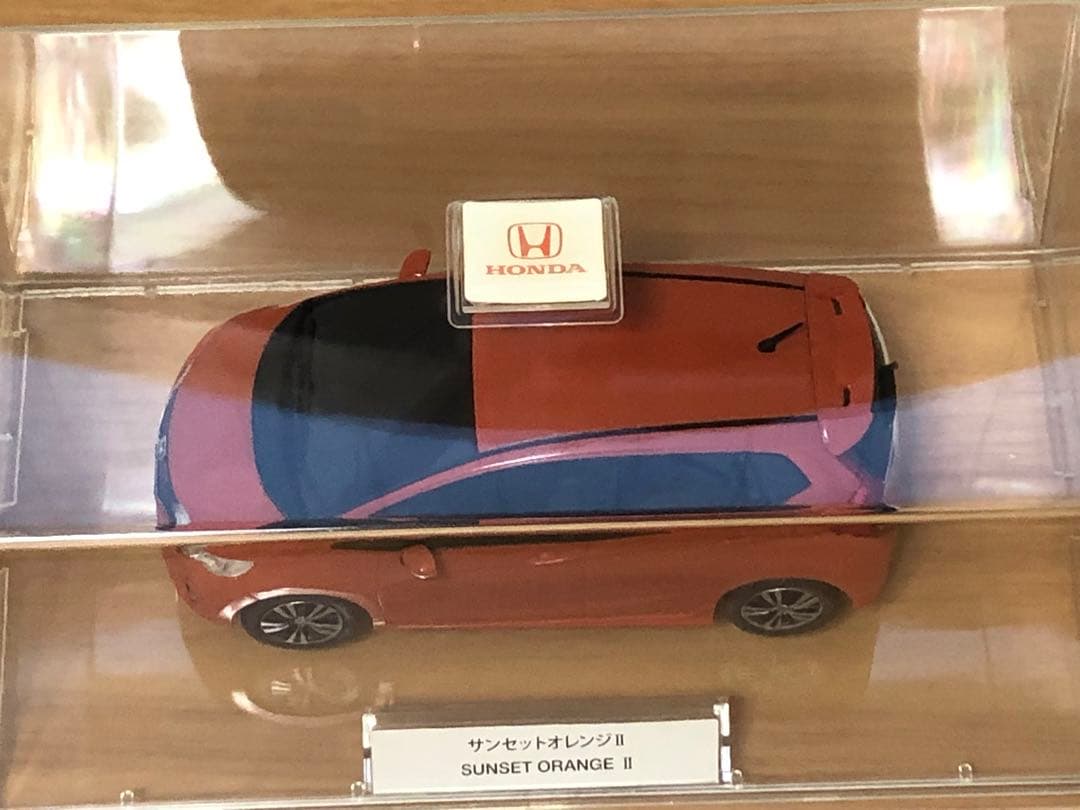 ホンダ フィット FIT RS カラーサンプル ミニカー
