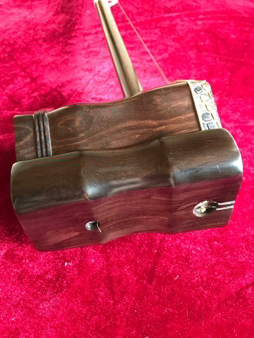 大特価・二胡☆上級黒檀☆古月琴坊・黄建洪製作☆十年保証