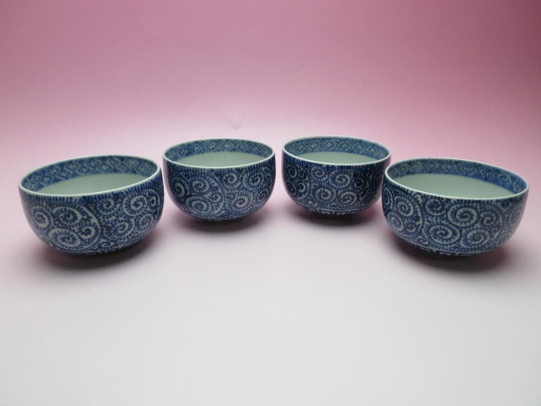 アンティーク 唐草模様 他 蕎麦猪口 など まとめて 70106