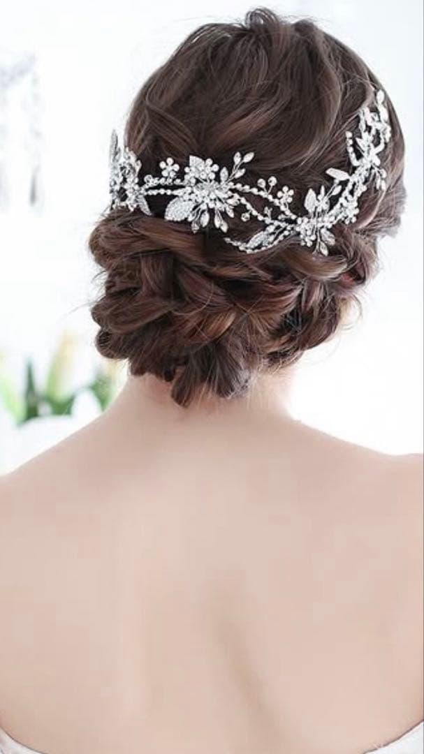 STELLA BRIDAL ステラブライダル　シルバー ヘッドドレス