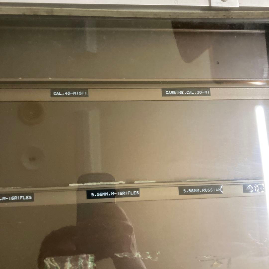 5.56mm 7.62mm cal.45 etcショーケース