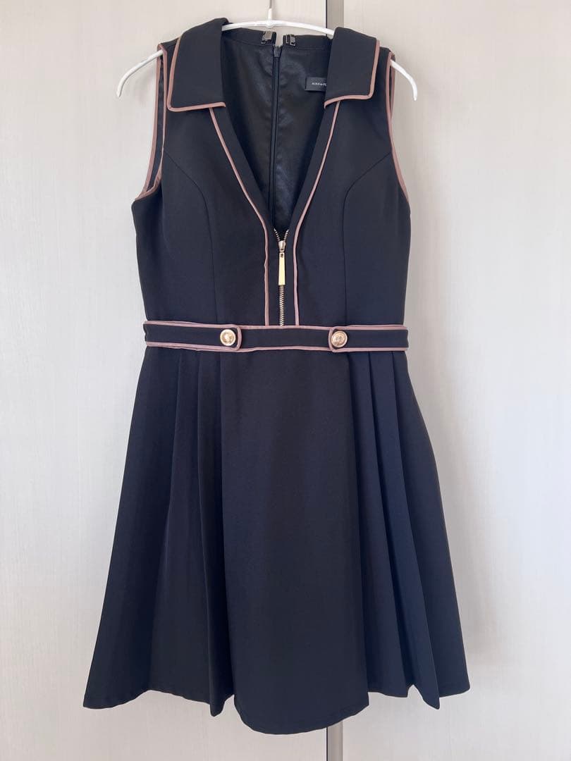 【美品！！Glossy/グロッシー】ノースリーブ/ フレア/ Ａラインドレス