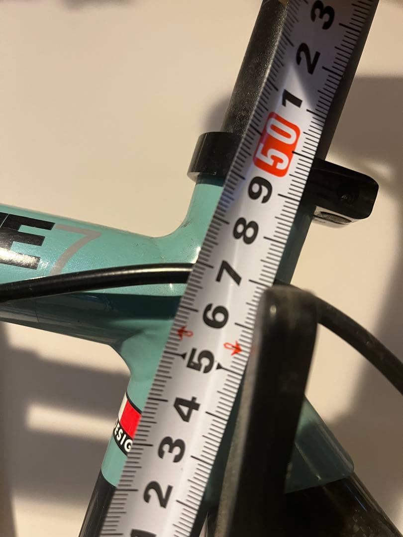 シーザリオ　Bianchi Nirone ロードバイク 水色