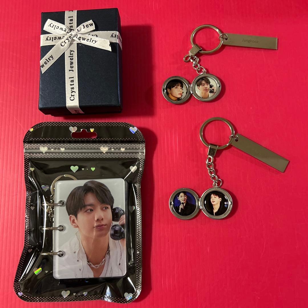ジョングク アクリル フォトアルバム キーリング ⑦ BTS アクリル