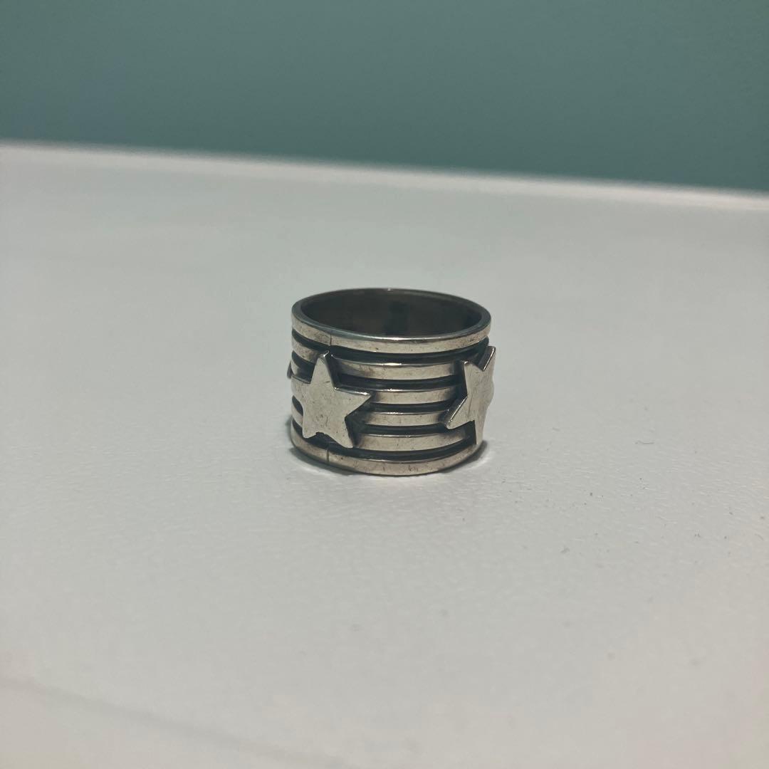 ナバホ族アンディキャドマン作 スターリンシルバー 21号 インディアン