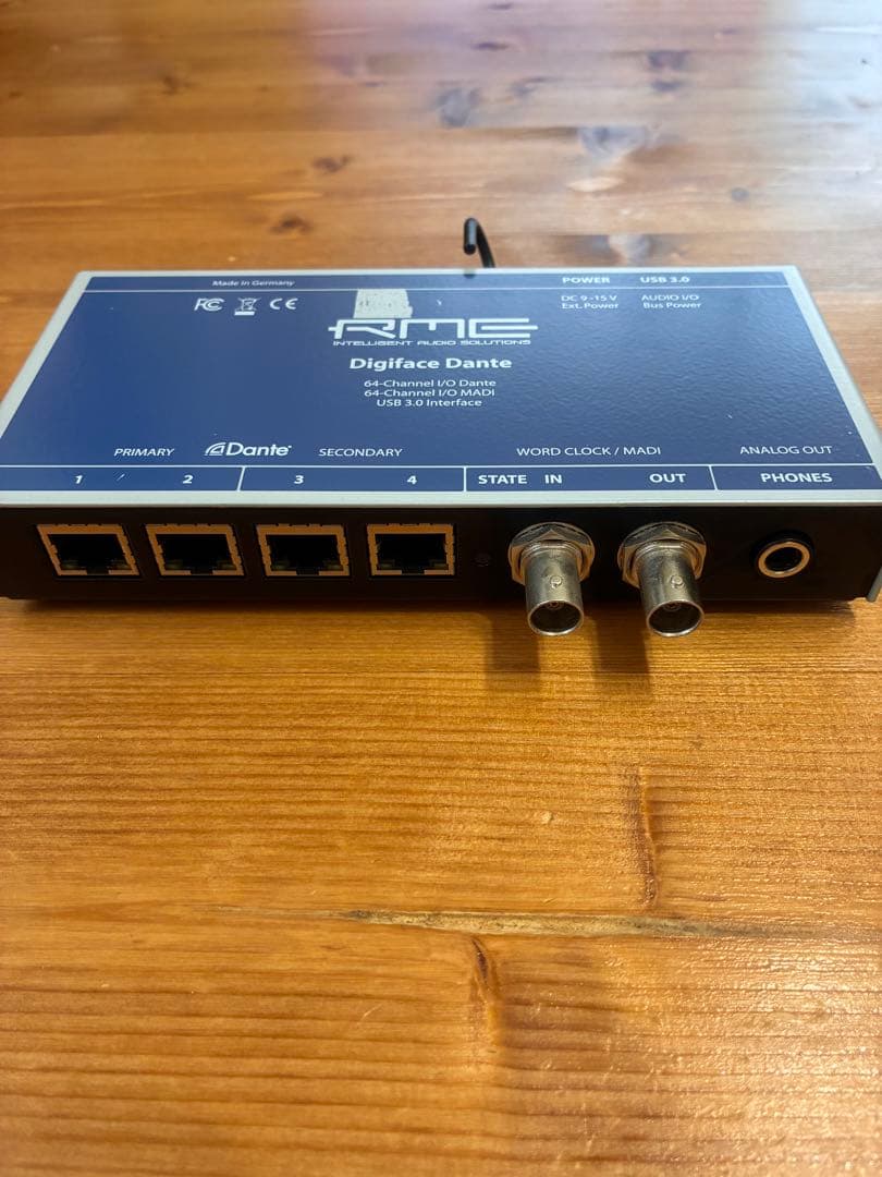 RME Digiface Dante オーディオインターフェイス