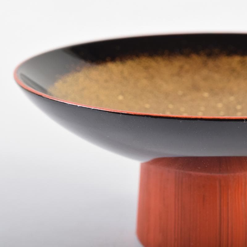 金沢漆芸　清水英姿作　金蒔絵　盃　共箱　N　6970