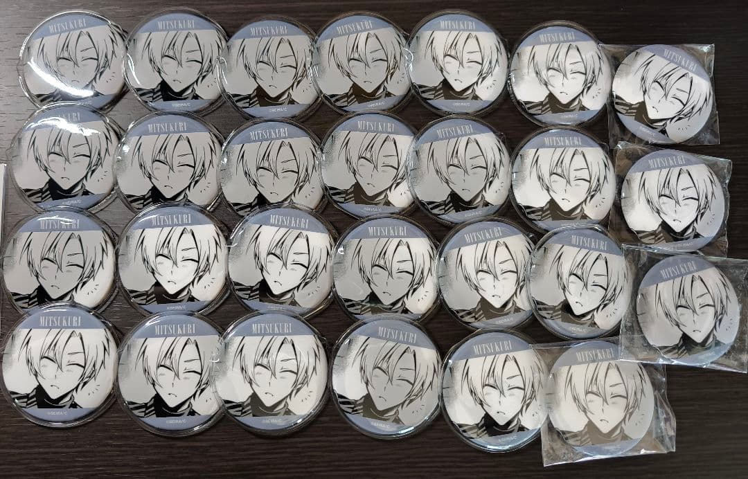 ガチ恋粘着獣 ミツクリ 缶バッジ ガ粘