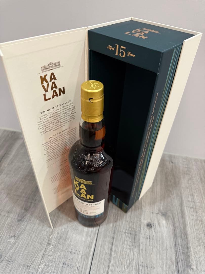 カバラン 初の15年年数熟成 日本未発売 数量限定 2025 KAVA