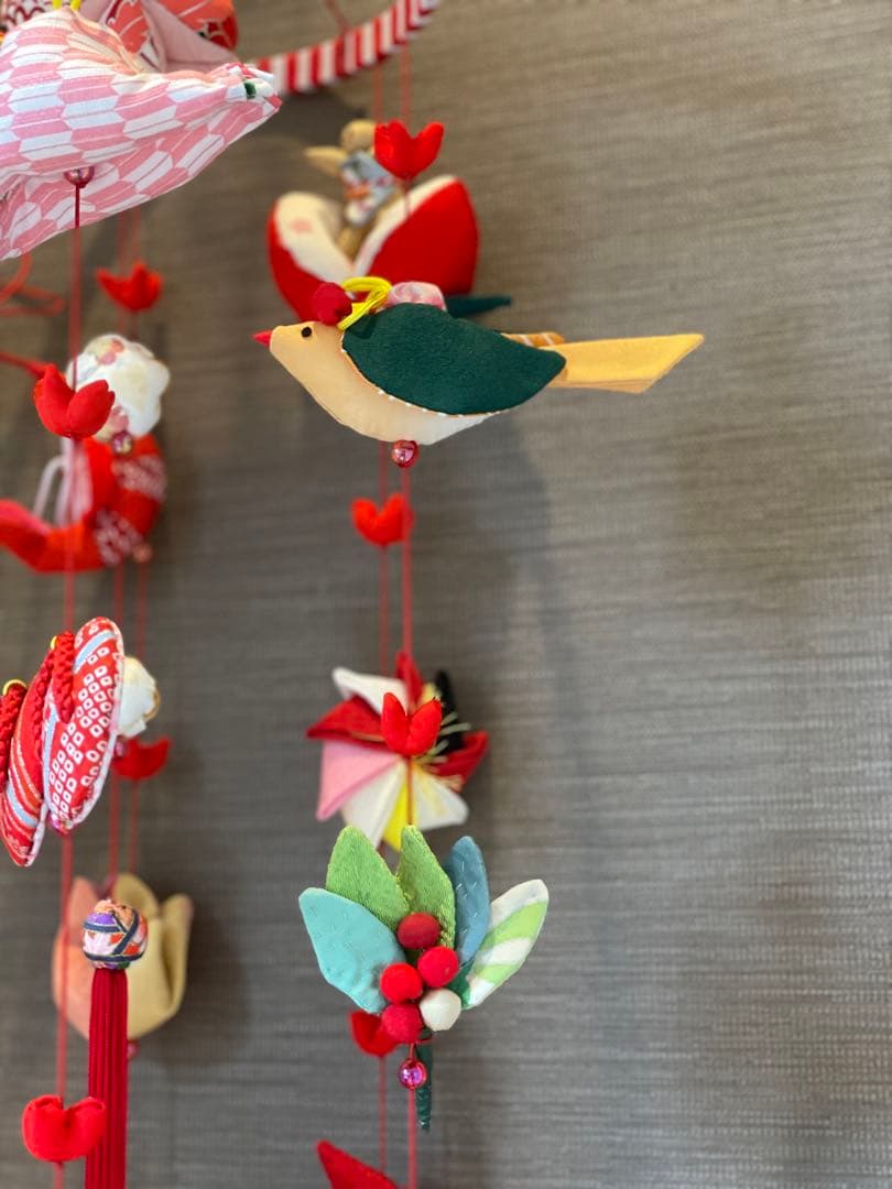 つるし雛・No.105・ひな祭り吊るし飾り・初節句・ひな人形・桃の節句・さげもん