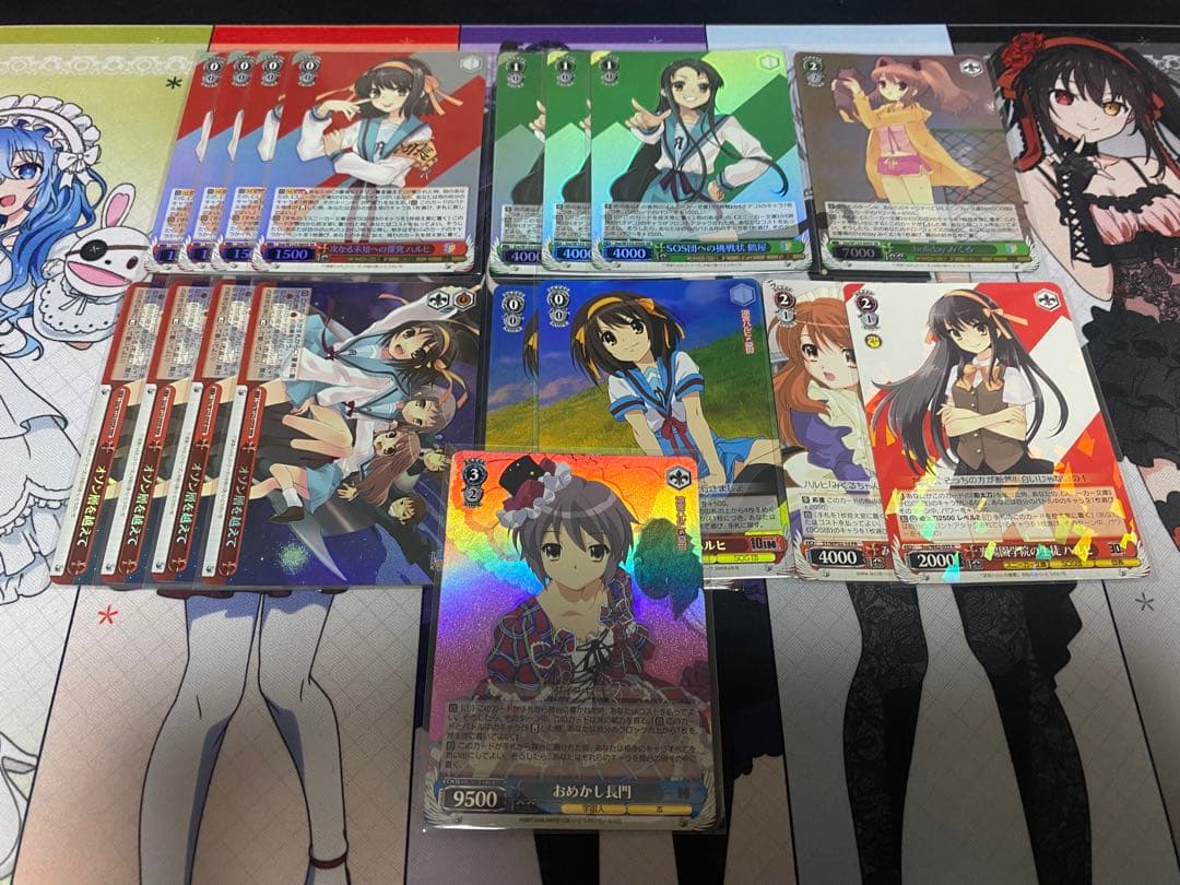 涼宮ハルヒの憂鬱デッキ（8電源） フルホイル未完成