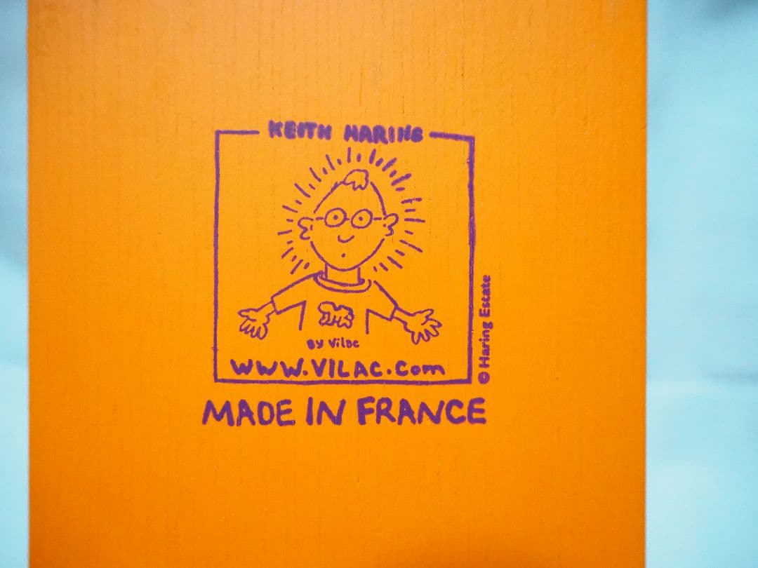 希少 キースヘリング 木製 ドミノ インテリア