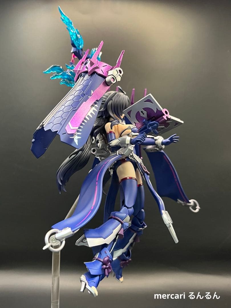 メガミデバイス 皇巫 ツクヨミ レガリア＋ラピッドレイダー塗装完成品