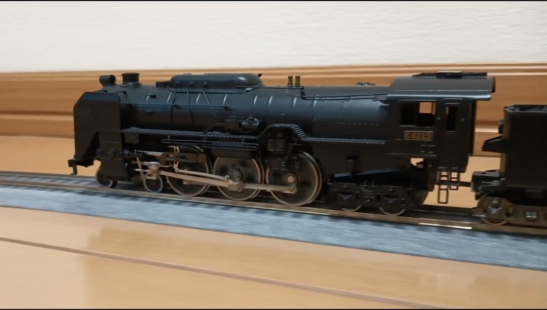 HOゲージ カツミ Ｃ62蒸気機関車、カンモーター、メンテナンス済