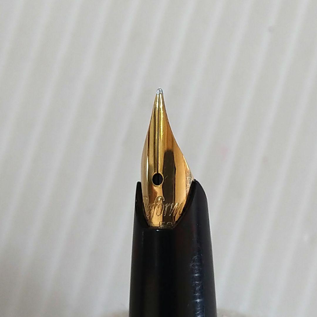 【純銀製】英国ASPREY社　万年筆　585-14K