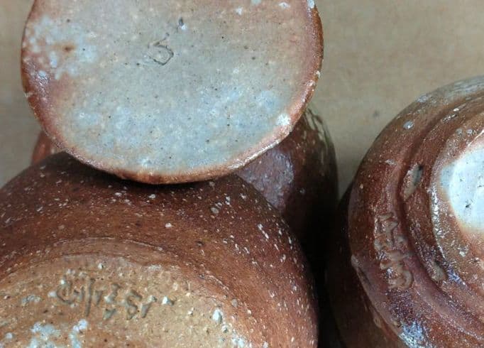 【本物保証】高橋楽斎2セット 信楽ぐい呑揃(三点）徳利ぐい呑(組）全共箱 未使用