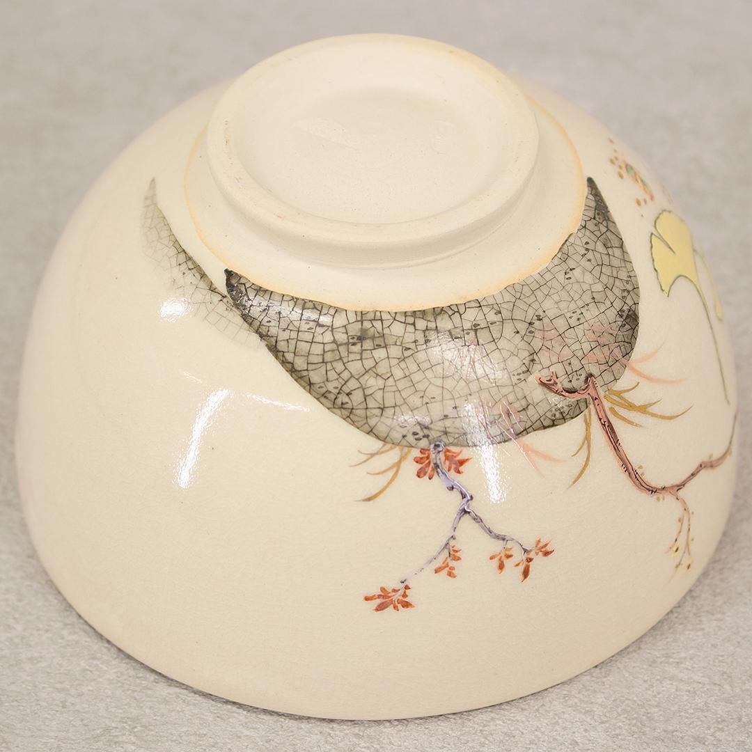 鳳山 造 京焼 仁清写 十二ケ月季節茶碗 9点まとめて