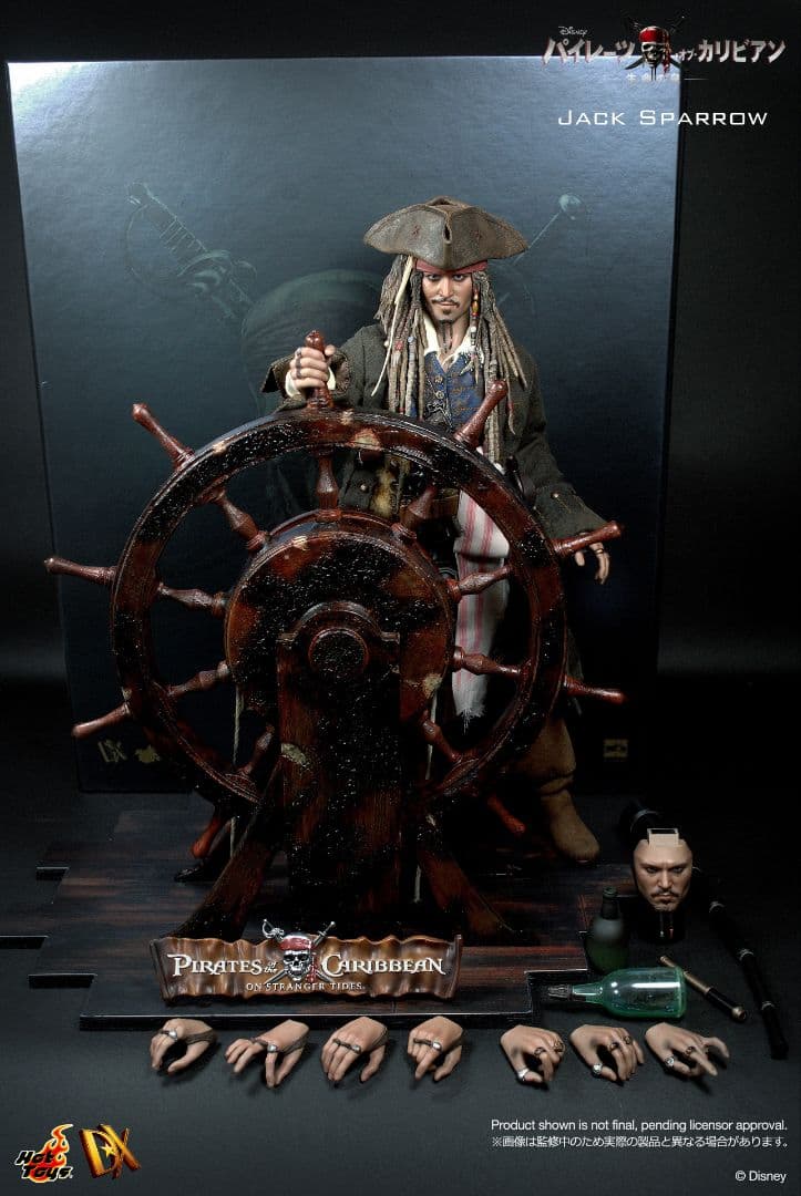 限定生産新品HOTTOYSジャックスパロウDX06生命の泉スペシャルエディション