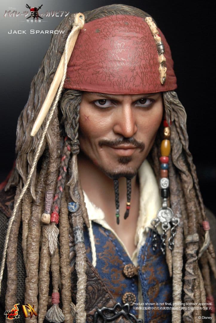 限定生産新品HOTTOYSジャックスパロウDX06生命の泉スペシャルエディション