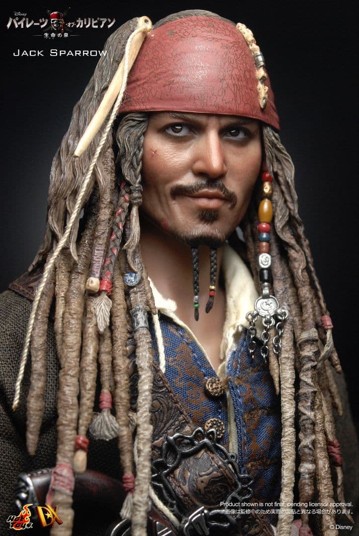 限定生産新品HOTTOYSジャックスパロウDX06生命の泉スペシャルエディション